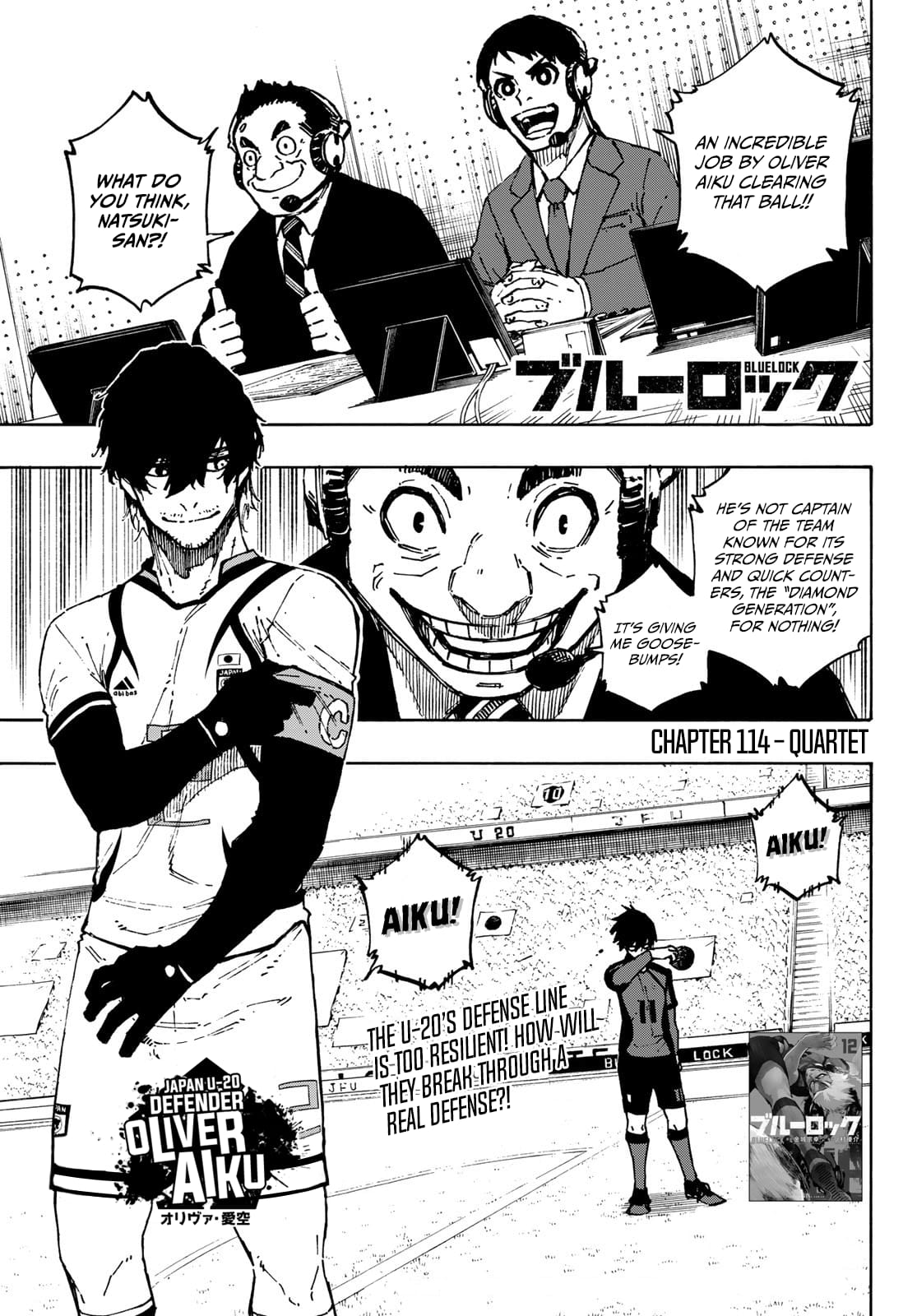 Blue Lock, Chapter 114 image 01
